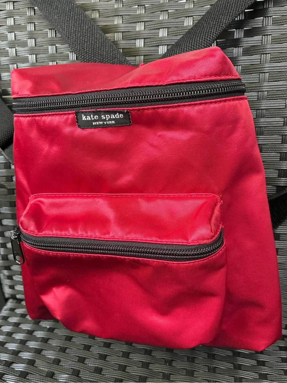 kate spade Red Nylon Mini Backpack